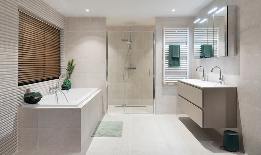 Whirlpool in badkamer