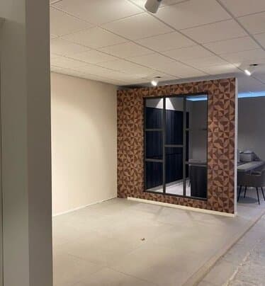 Behang voegt veel sfeer toe