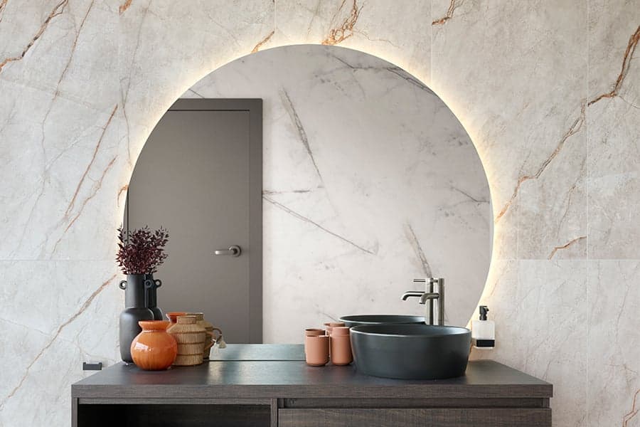 Badkamerspiegel verlichting