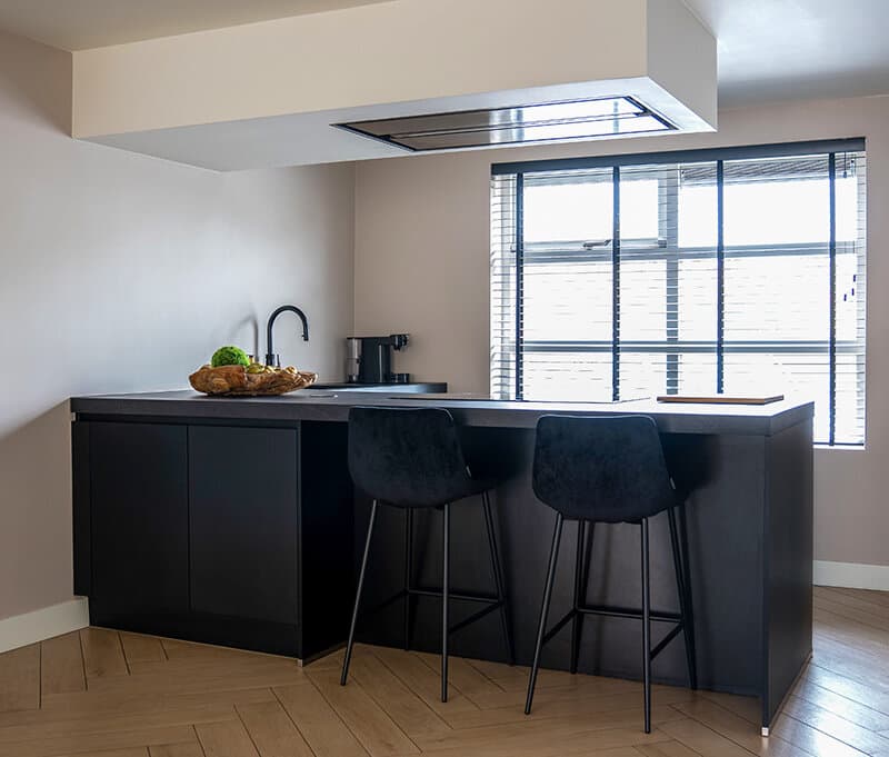 Kookeiland in keuken