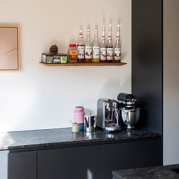 Koffiehoek in de keuken