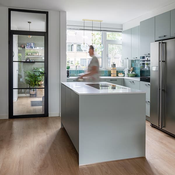 Keuken met kookeiland