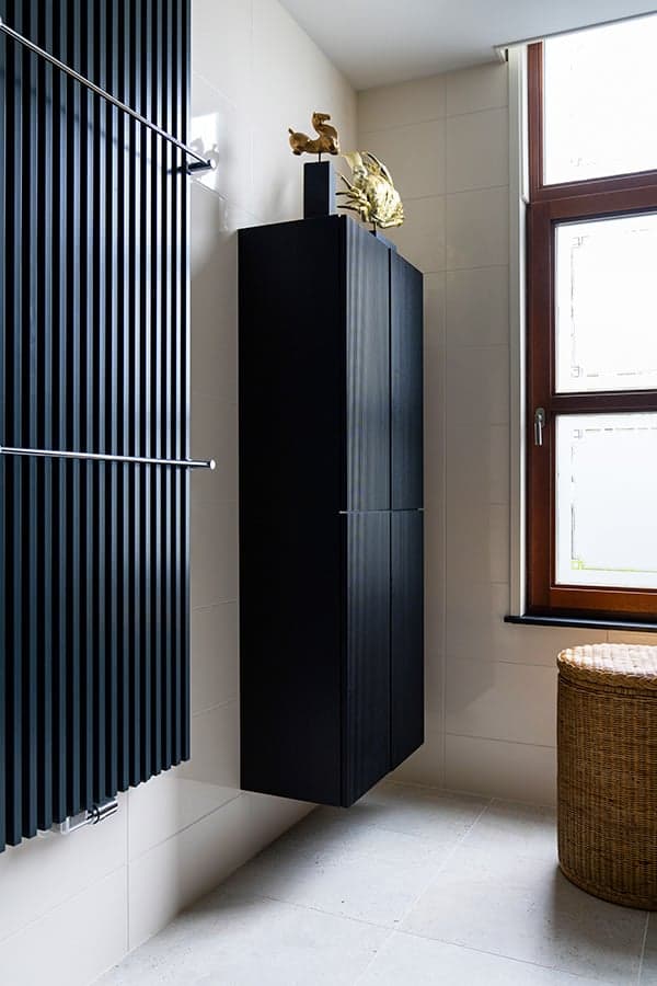 Structuren in de badkamer