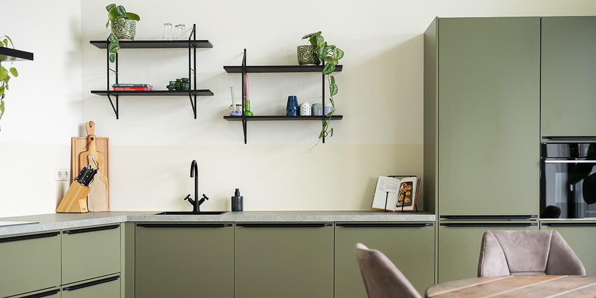 Haal de natuur in huis met een groene keuken