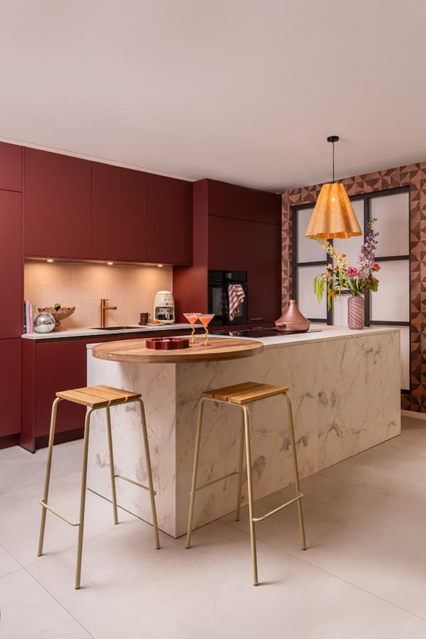 Inspiratie voor je kookeiland: een ronde of ovale bar