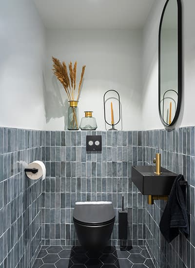 Relieftegels voegen diepte toe aan de ruimte