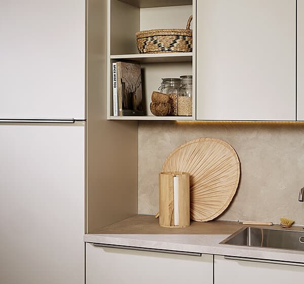 Keuken in ton sur ton