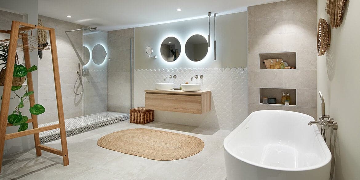 Tegeltrend: combineer verschillende tegelpatronen