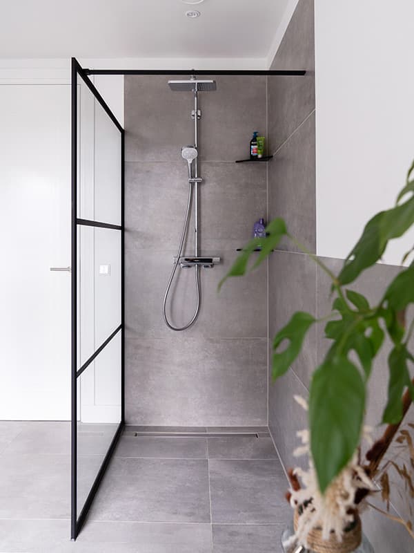 Met extra grote tegels kun je eindeloos variëren