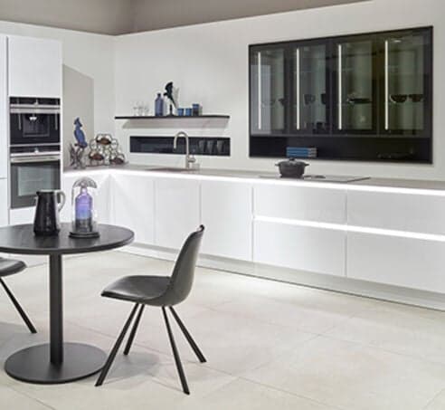 Verlichting in keukenkastjes