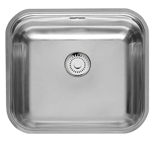 Spoelbak met afgeronde hoeken