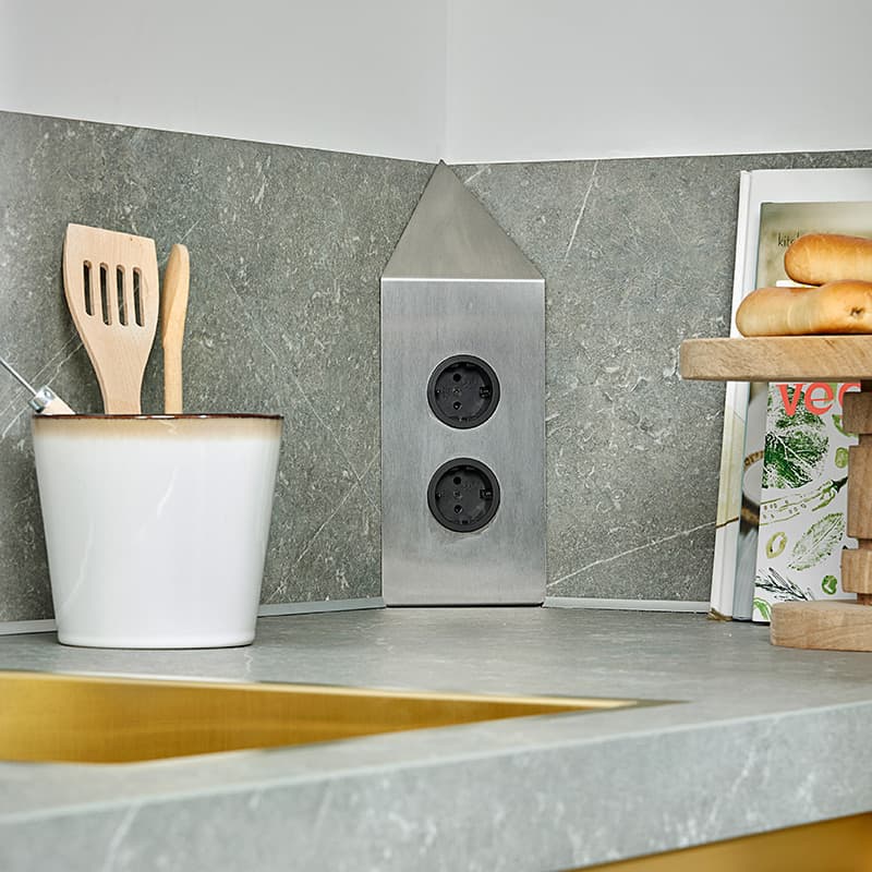 Hoekstopcontact in de keuken