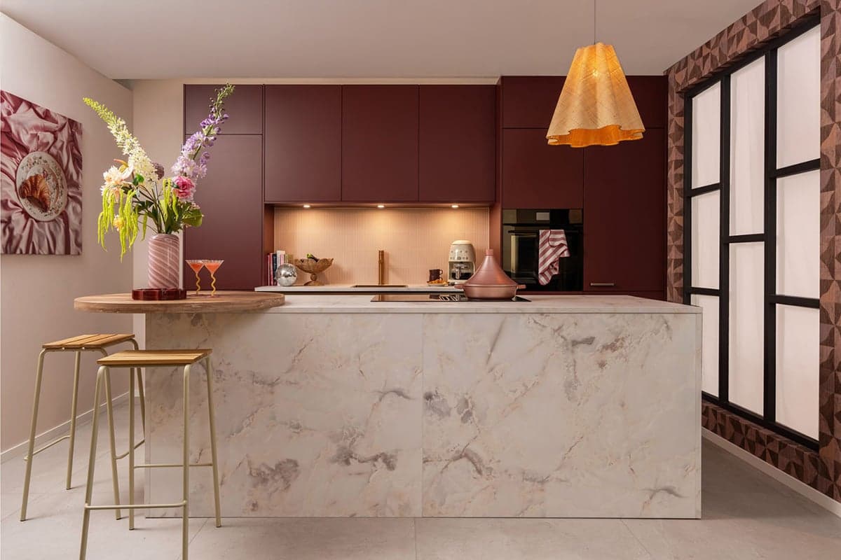 Merlot Marble keuken