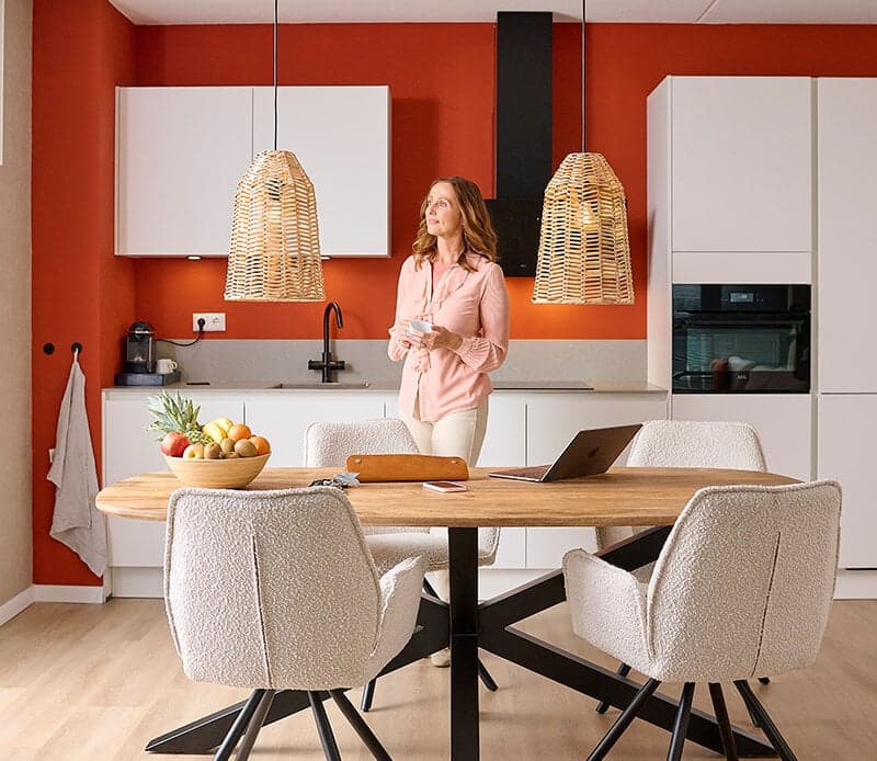 Keukenblok met kleur