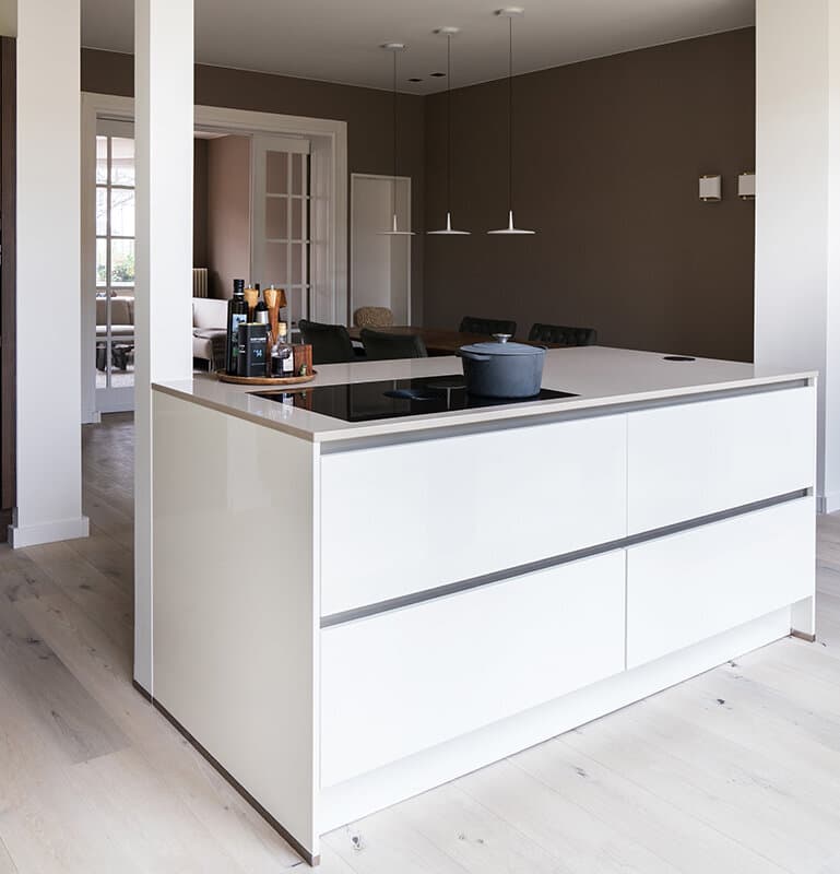 Keuken met kookeiland